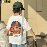 Oversized Cotton T-Shirt for Boys & Girls – Simple, Soft & Durable